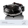 Four à Pizza Électrique 12" – 1200W Plaque Céramique