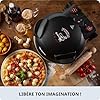 Four à Pizza Électrique 12" – 1200W Plaque Céramique