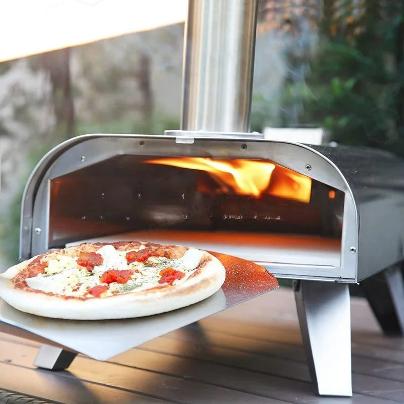 Four à pizza portable à granulés de bois pour la cuisine en plein air, à la maison ou dans le jardin