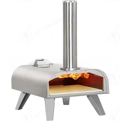 Four à pizza portable à granulés de bois pour la cuisine en plein air, à la maison ou dans le jardin